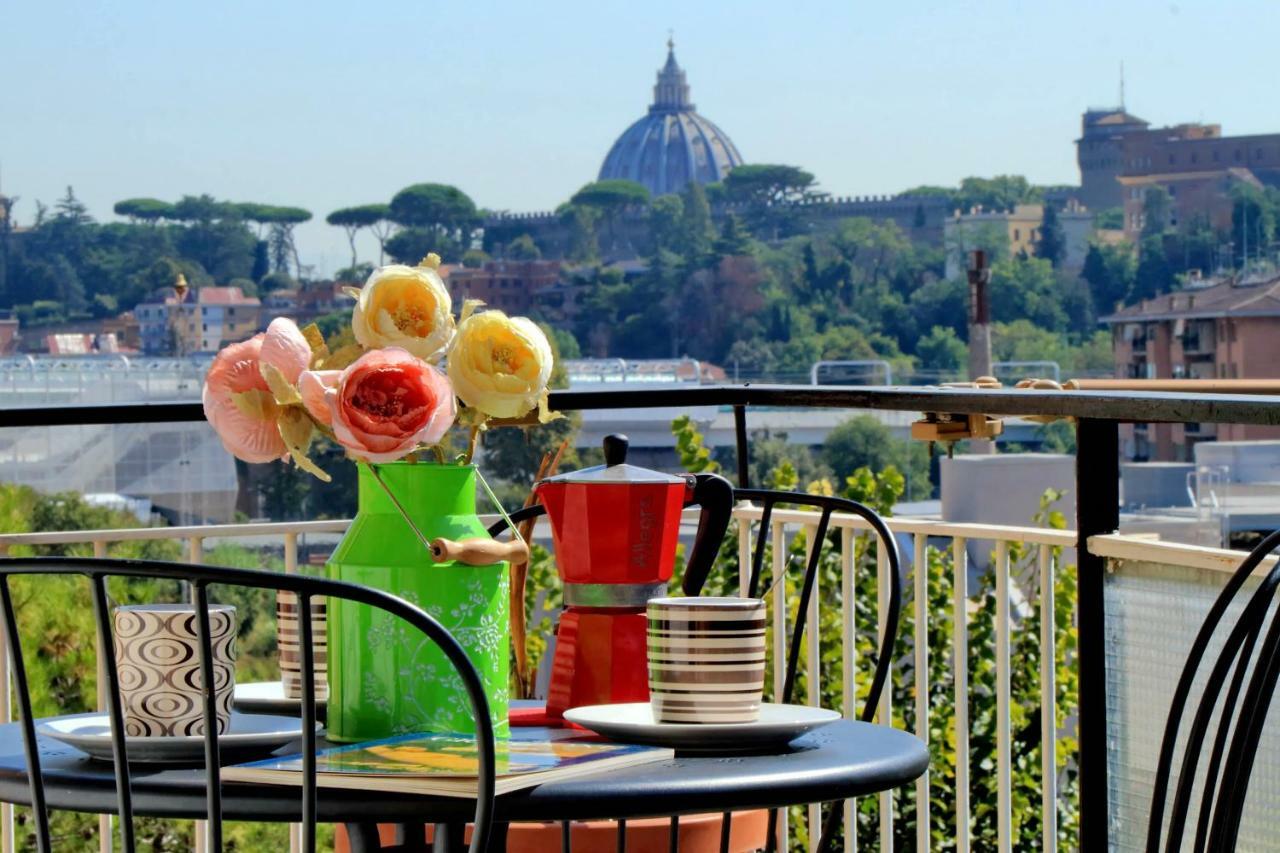 Vatican View Viale Di Valle Aurelia Rom Exteriör bild